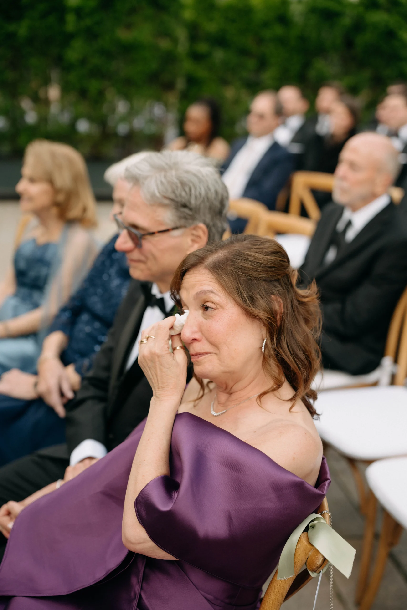 Emotional ceremony moment at The Foundry NYC