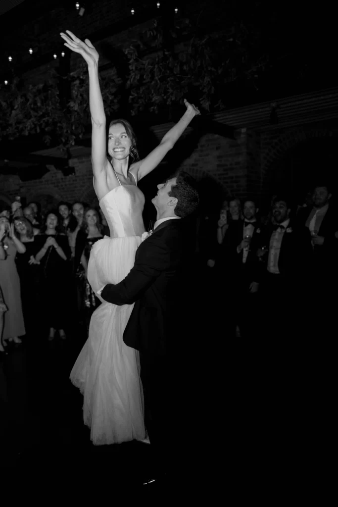 Catie and Ben dancing at The Foundry NYC wedding