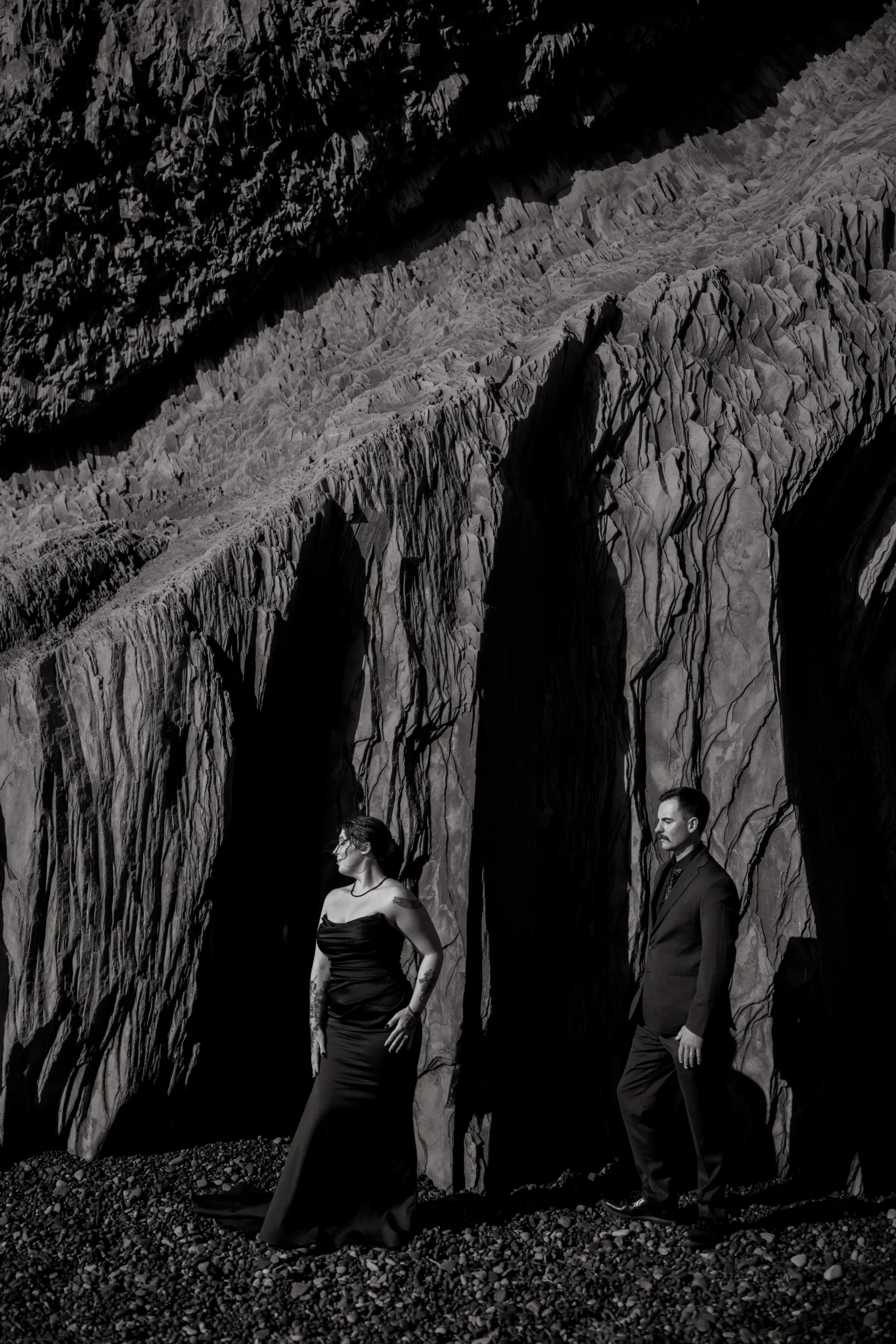 Iceland Reynisfjara Wedding on the Black Sand