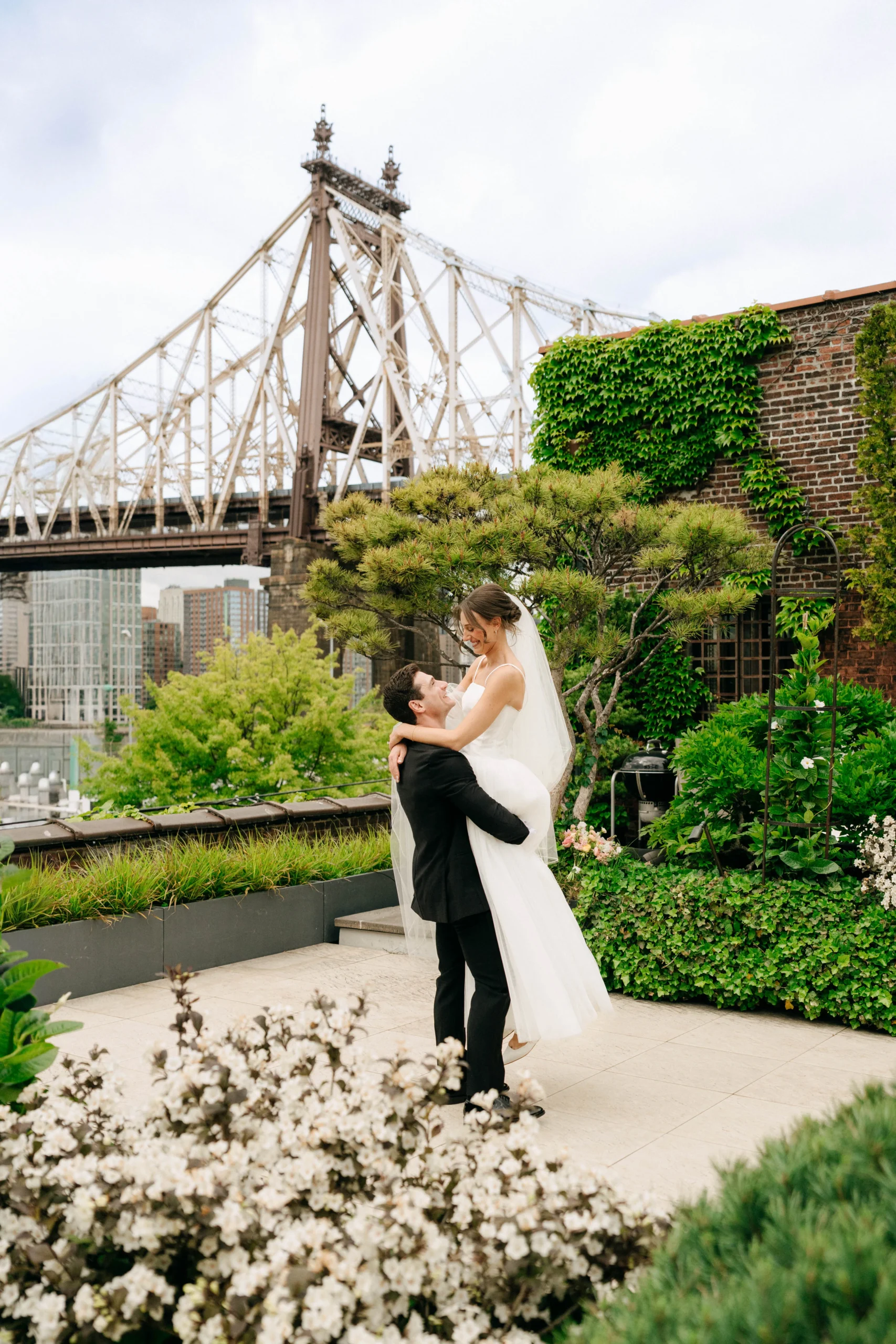 First look moment at The Foundry NYC in Long Island City
