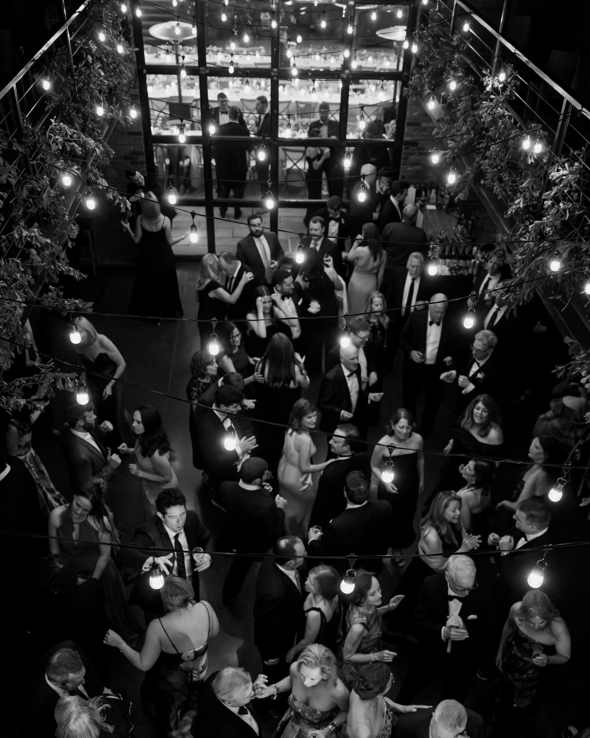 Dance floor at The Foundry NYC wedding reception